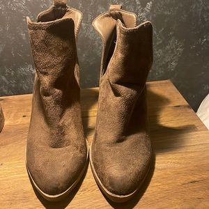 Faux Suede booties
